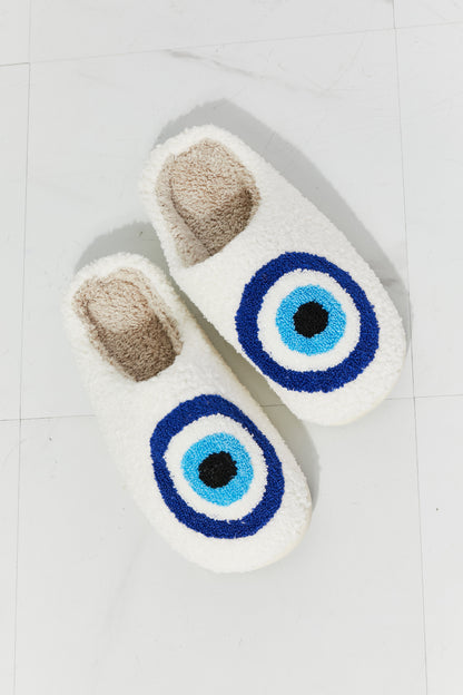 MMShoes Eye Plush Slipper-Jewearrings