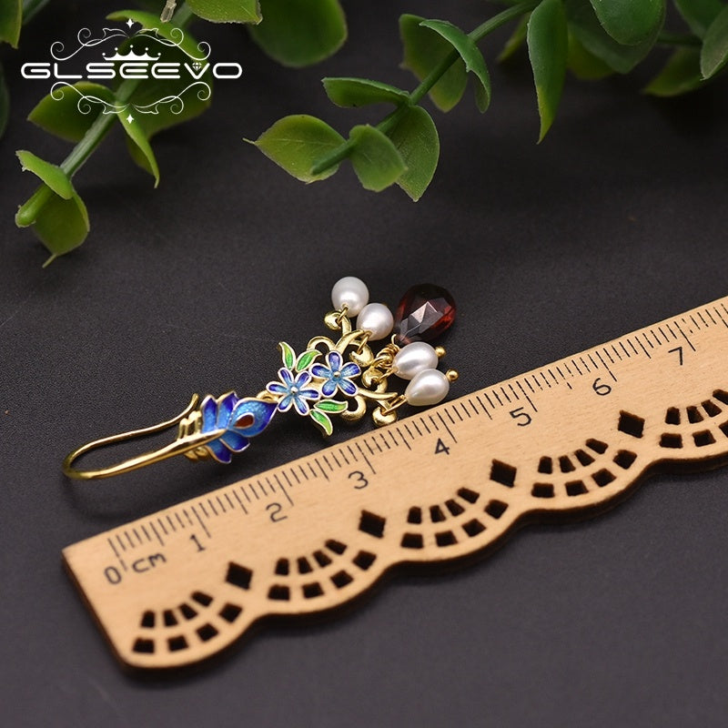 Women's Fashion Vintage Pearl Earrings-Jewearrings