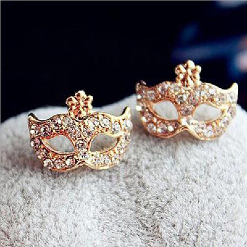 Korean Fashion Pearl Stud Earrings-Jewearrings