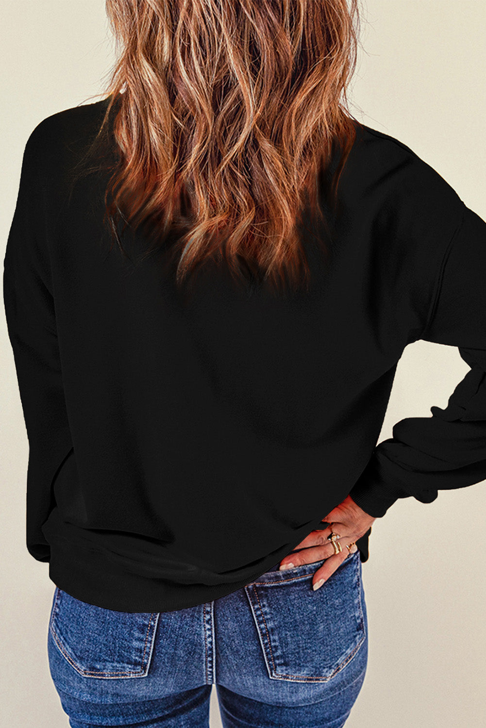 Nutcracker Sequin Long Sleeve Sweatshirt-Jewearrings