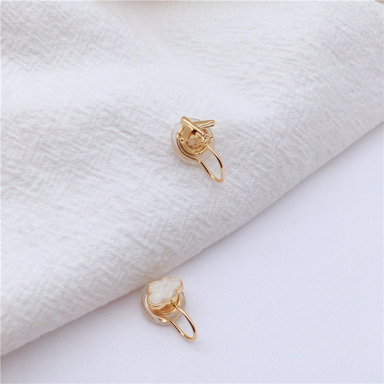 Cute Mini Stud Earrings Asymmetrical Airplane Cloud Ears-Jewearrings