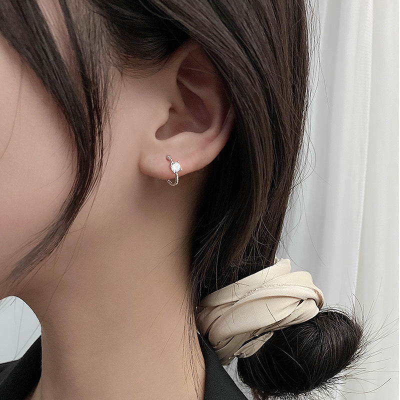 Painless Clip Earrings Short Hair Student Earrings Trend-Jewearrings