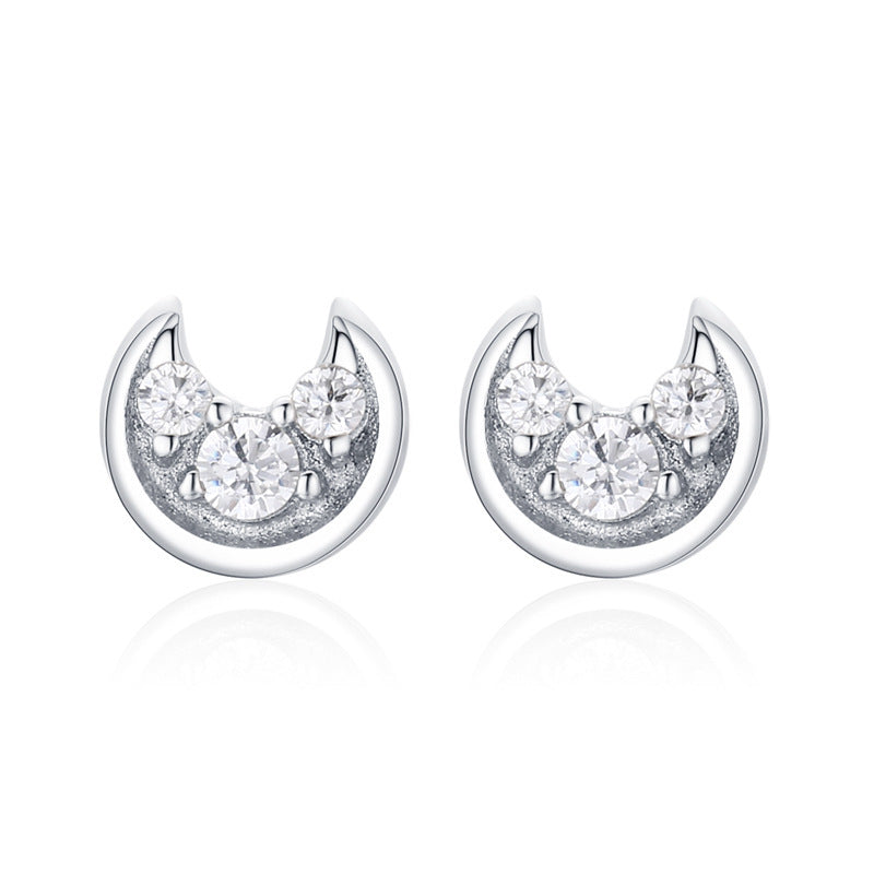 Romantic Xingyue Stud Earrings Female All-match Valentine's Day Gift-Jewearrings