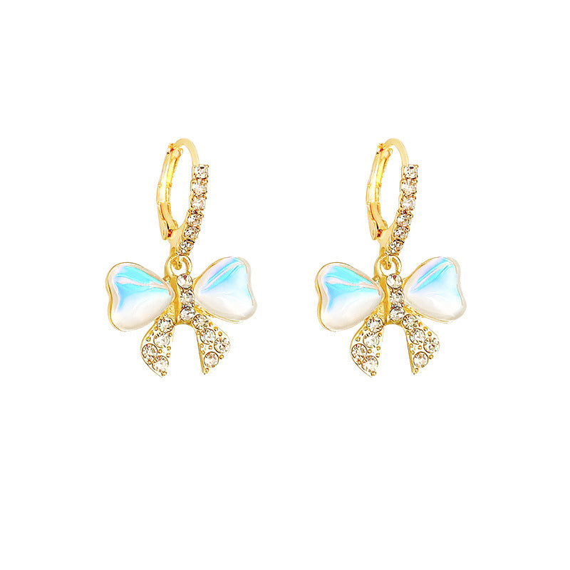 Women's Fashion Fancy Bow Sweet Earrings-Jewearrings