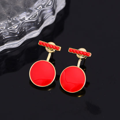 Retro Trendy Ear Clip Without Pierced Earrings Female Simple Earrings-Jewearrings