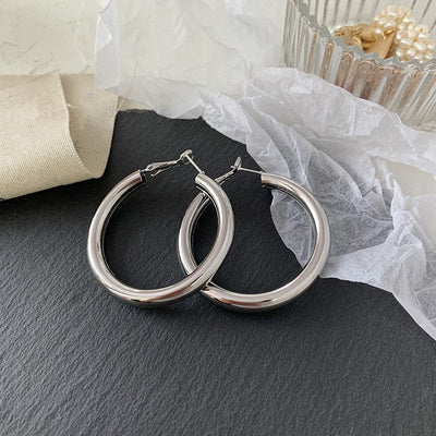 Ring hoop earrings-Jewearrings