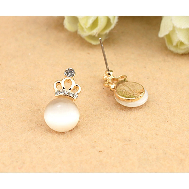 Korean Fashion Pearl Stud Earrings-Jewearrings