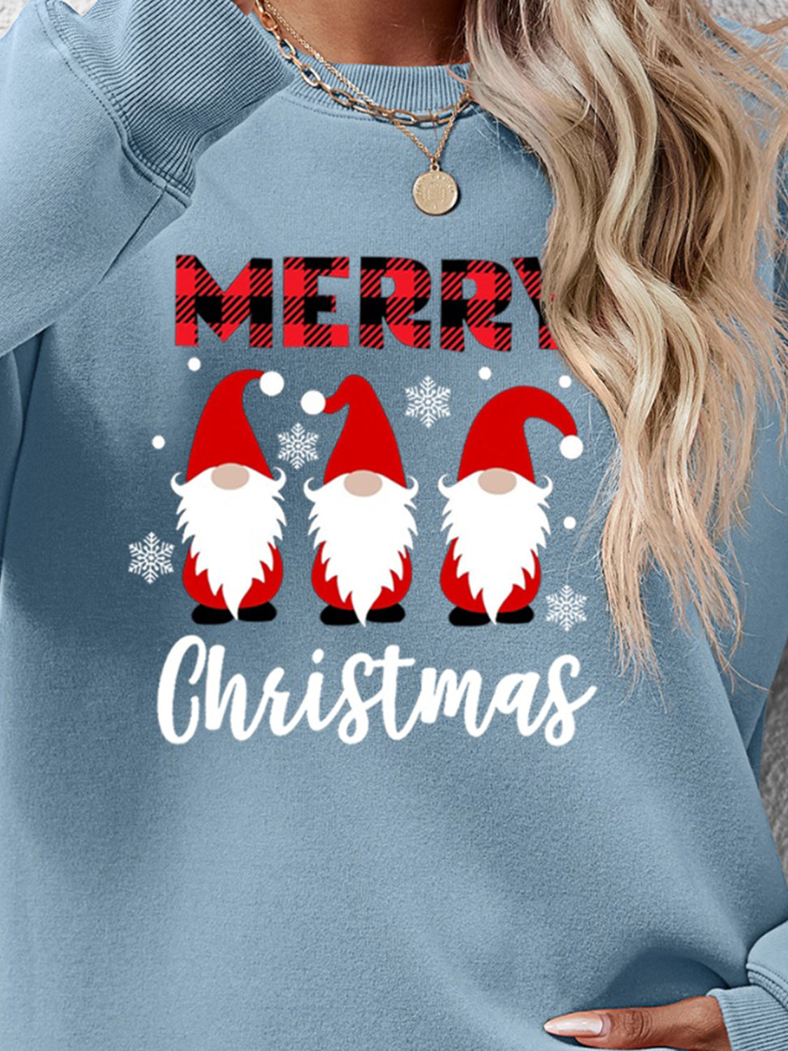 MERRY CHRISTMAS Long Sleeve Sweatshirt-Jewearrings