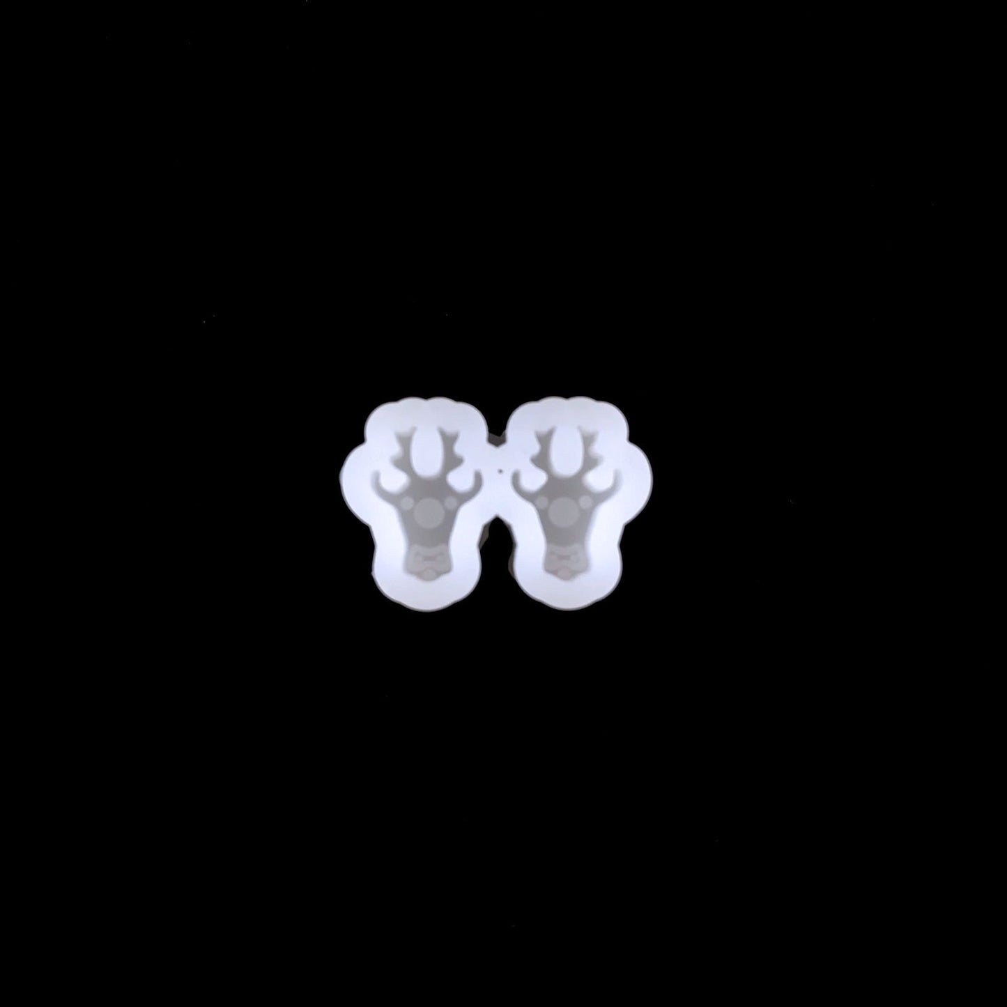 Love Stud Earrings Drop Glue Silicone Mould Butterfly Cloud-Jewearrings