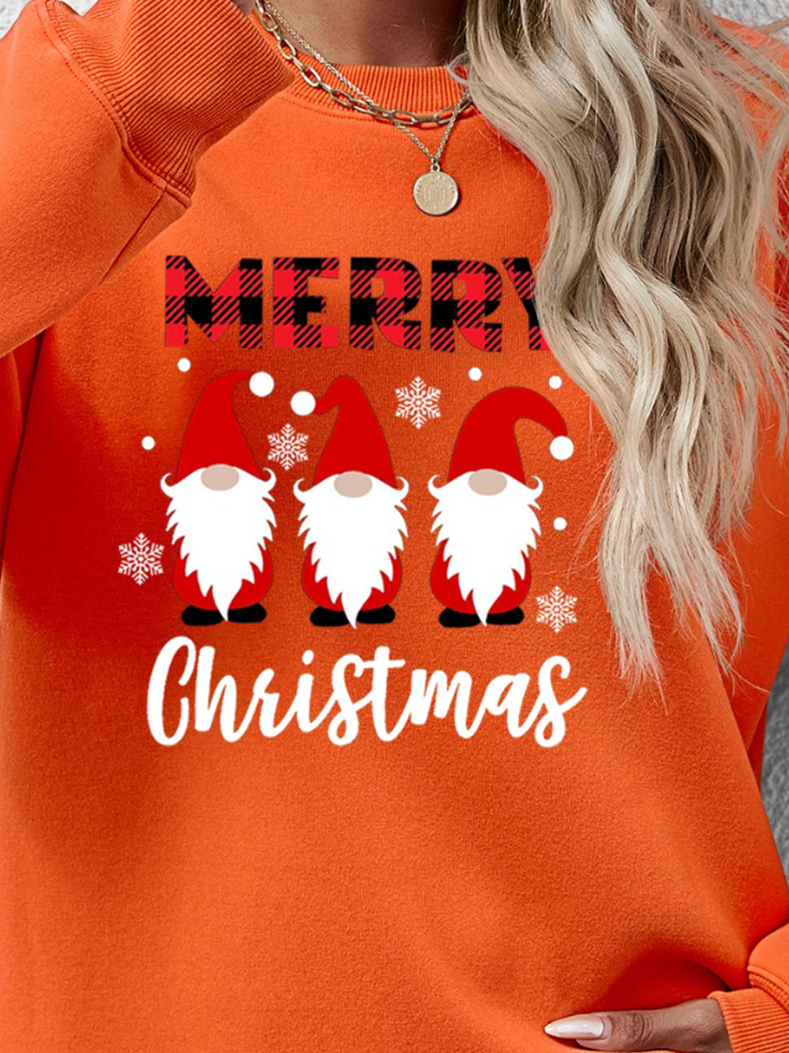 MERRY CHRISTMAS Long Sleeve Sweatshirt-Jewearrings