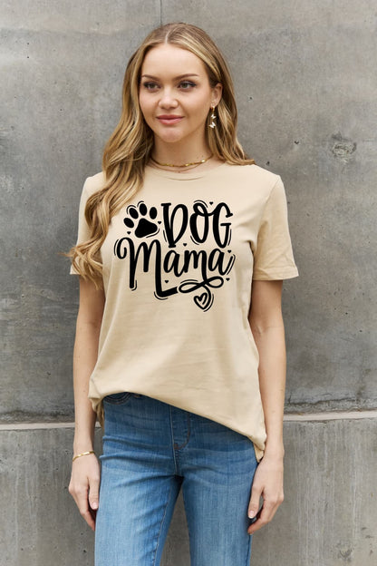 Simply Love Simply Love Full Size DOG MAMA Graphic Cotton T-Shirt-Jewearrings