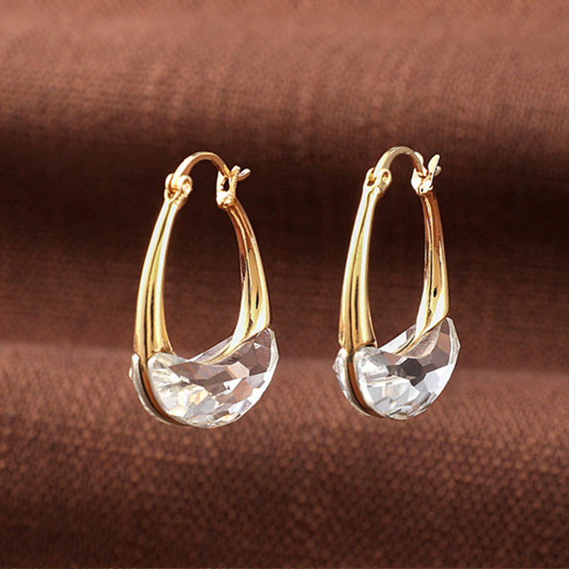 Temperament And Fashionable Tassel Long Pearl Earrings For Women-Jewearrings