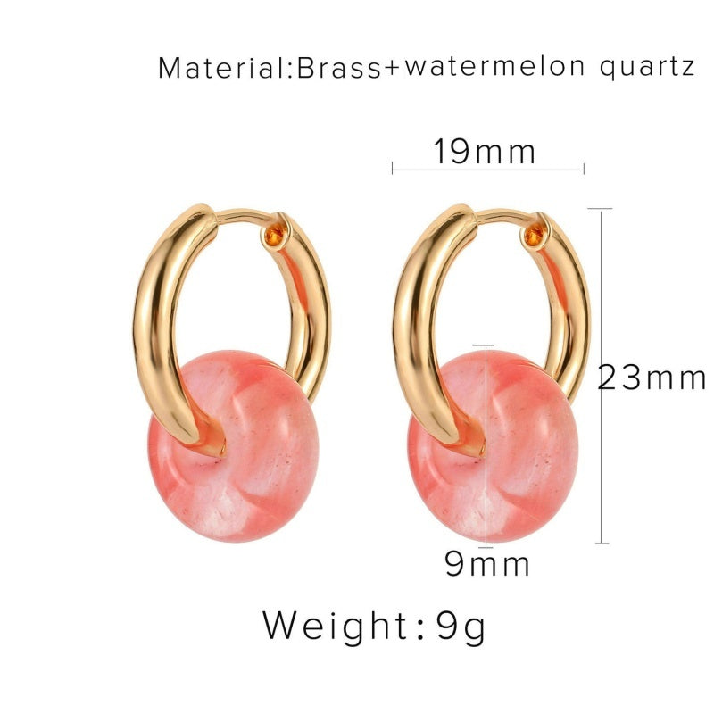 Women's Trendy Pearl Element Earrings-Jewearrings