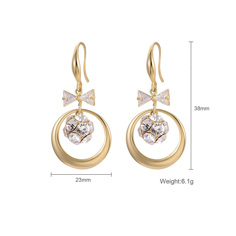 Trendy Pearl Niche Design Earrings Earrings Irregular Earrings-Jewearrings