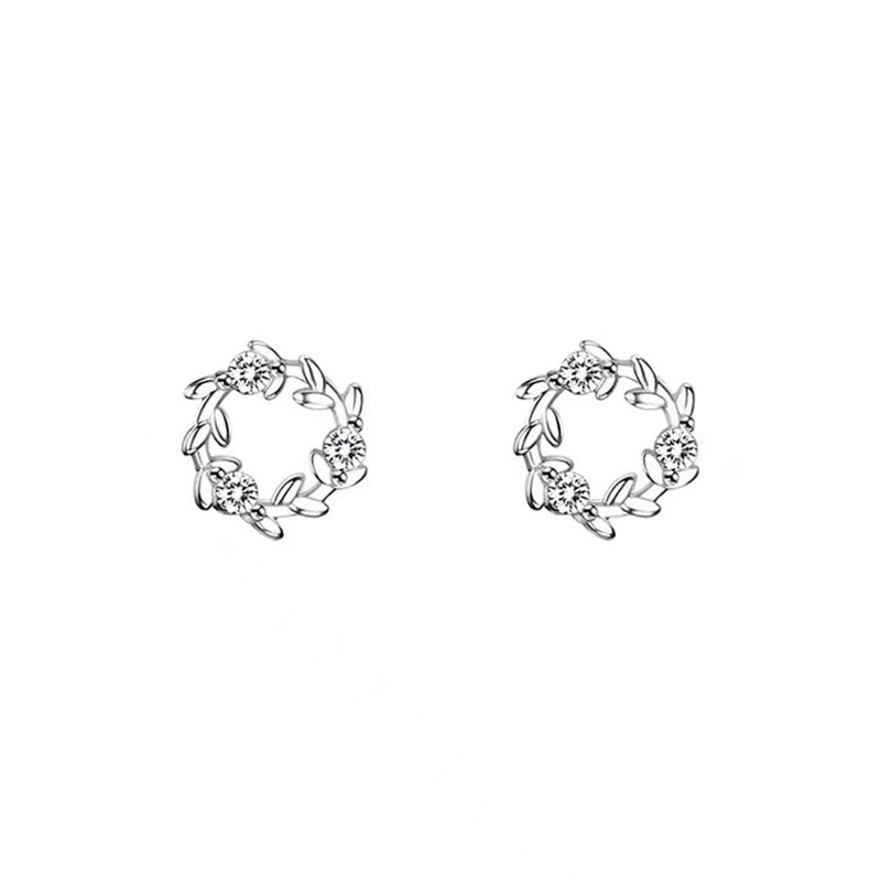 Petite Earrings High Quality Temperament Sterling Silver-Jewearrings