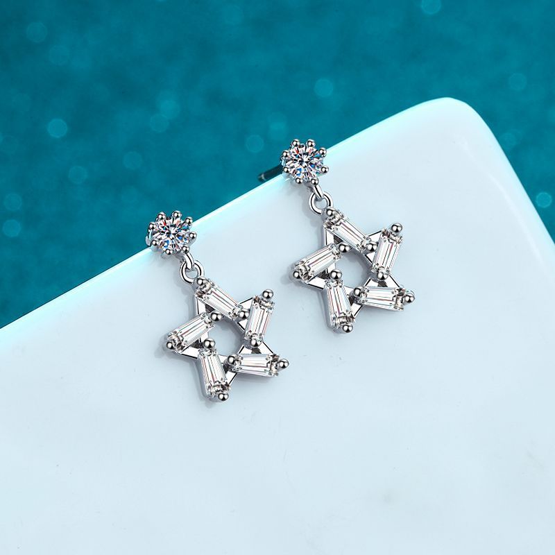 Sterling Silver Earrings Factory Direct All-match Jewelry-Jewearrings