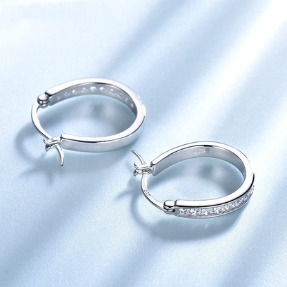 925 Sterling Silver Clip Earrings-Jewearrings