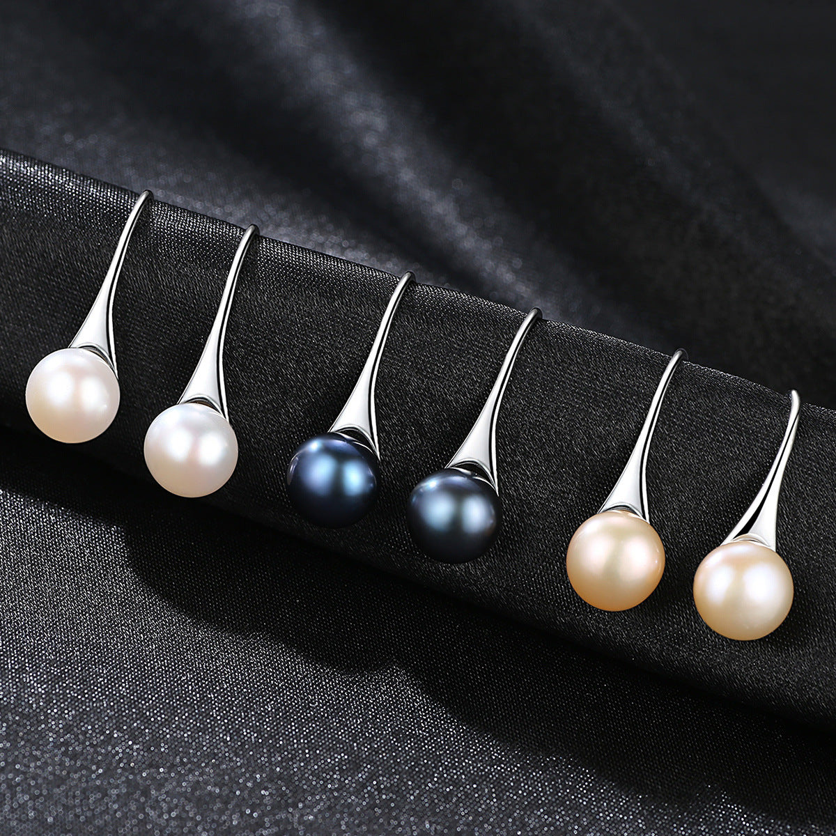 Pearl Earrings Premium S925 Silver Ear Hook-Jewearrings