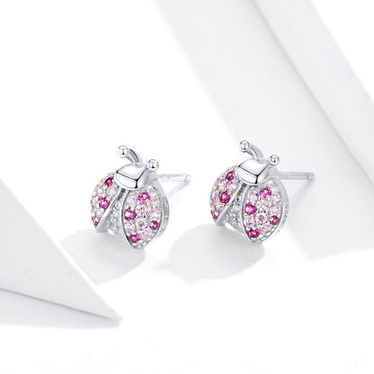 S925 Sterling Silver Earrings Temperament Female Earrings-Jewearrings