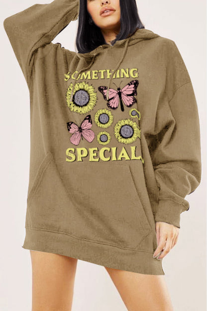 Simply Love Simply Love Full Size SOMETHING SPECIAL Graphic Hoodie-Jewearrings