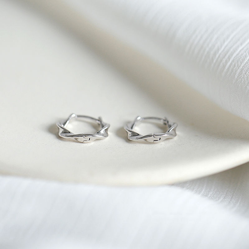 All-matching Graceful Design S925 Silver Stud Earrings-Jewearrings