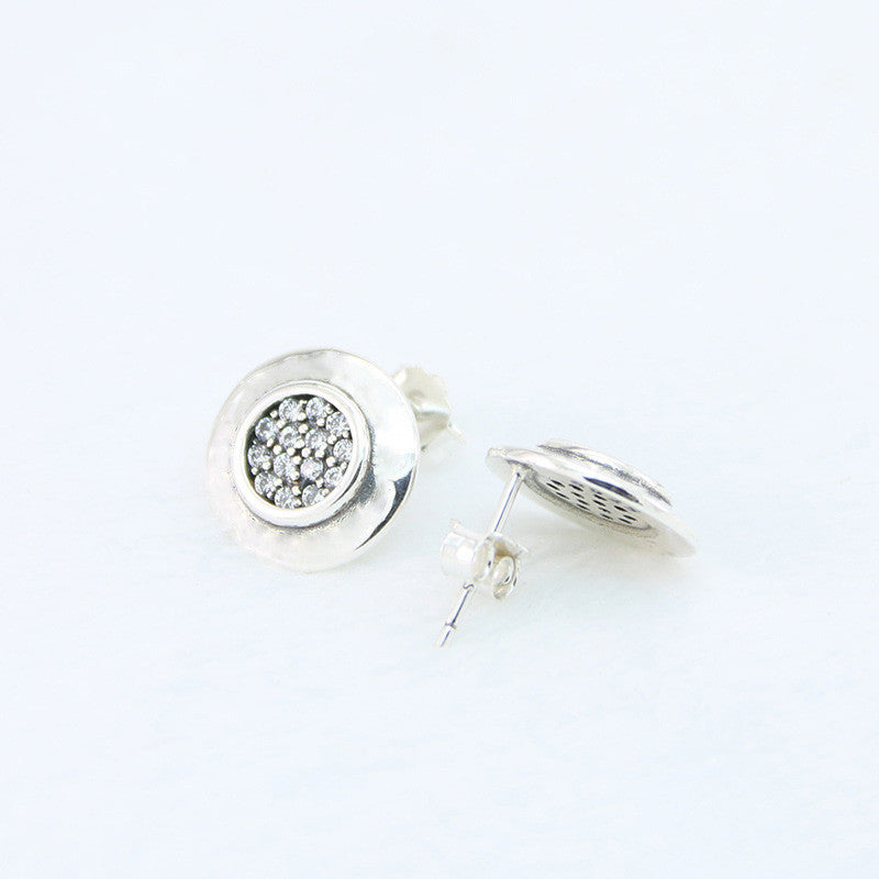 Pan Family S925 Sterling Silver Stud Earrings-Jewearrings