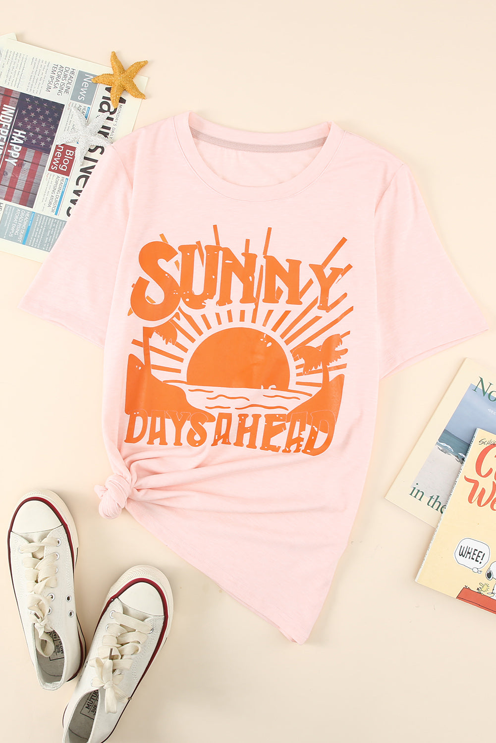 SUNNY DAYS AHEAD Tee Shirt-Jewearrings