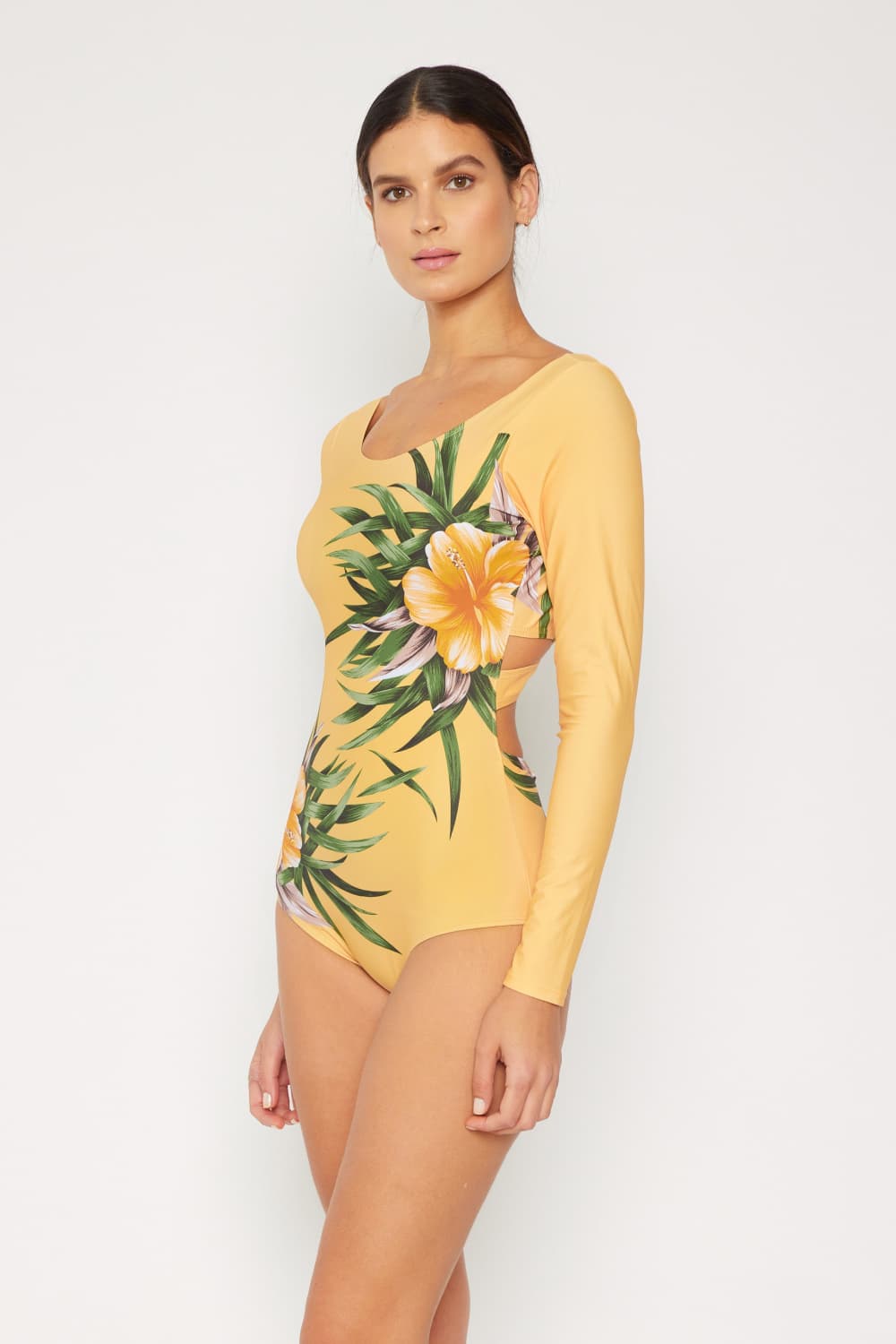 Marina West Swim Cool Down Longsleeve One-Piece Swimsuit-Jewearrings