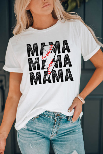 MAMA Graphic Short Sleeve Tee-Jewearrings