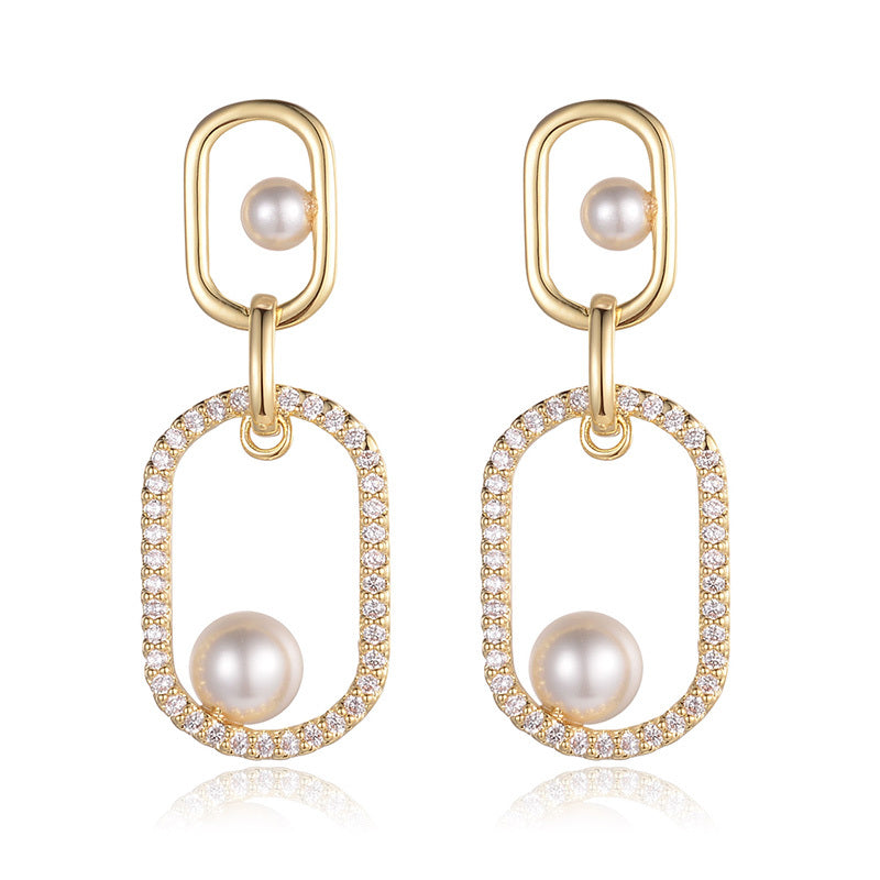 Pearl Earrings Are Exquisite And Simple-Jewearrings