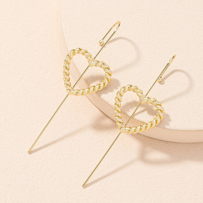 Ear-hook Earrings Simple And Cold Wind Ear Bone Clip Female-Jewearrings