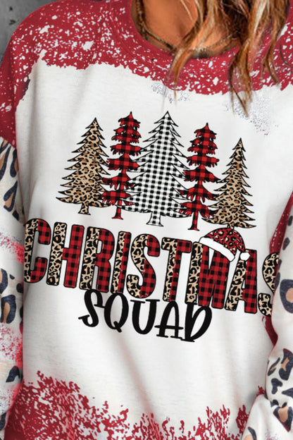 Christmas Tree Graphic Sweatshirt-Jewearrings