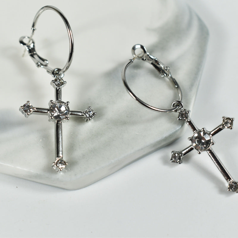 New Fashion Fashion Jewelry Earrings Cross Retro-Jewearrings