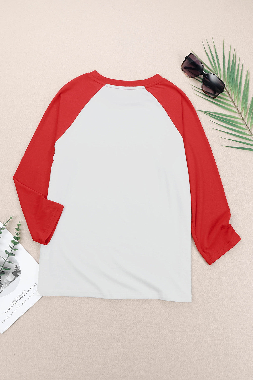 Simply Love PARTY IN THE USA Graphic Raglan Sleeve Tee-Jewearrings