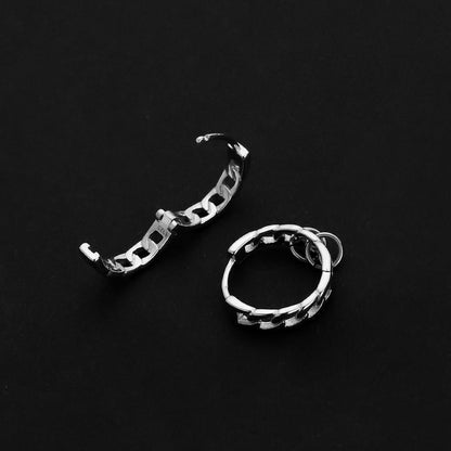 Earrings Men S925 Sterling Silver Niche High Sense Men's Stud Earrings-Jewearrings