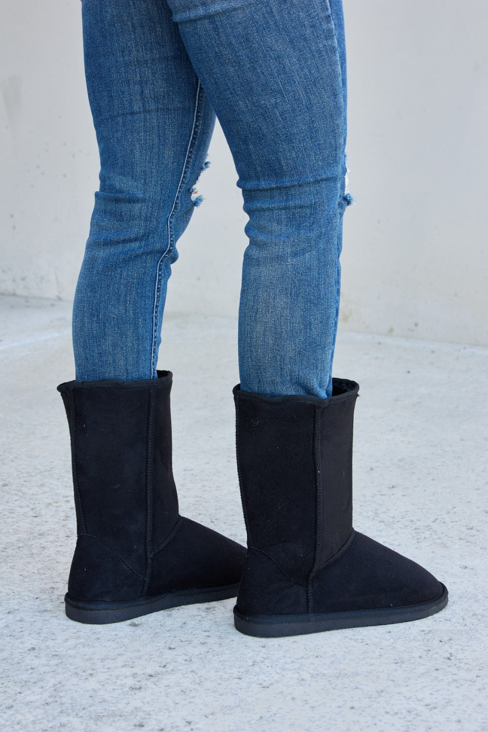 Forever Link Thermal Lined Flat Boots-Jewearrings