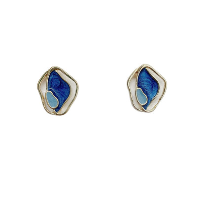 S925 Silver Stud Earrings Simple Women's Small-Jewearrings