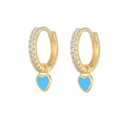 European And American Ins Wind Drop Oil Cartilage Earrings-Jewearrings