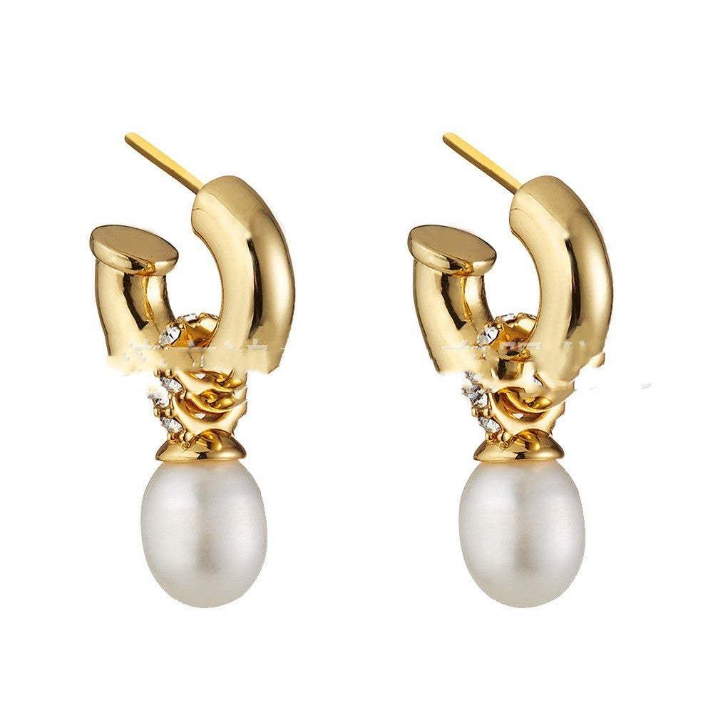 Removable Pearl Earrings High Quality Vintage-Jewearrings