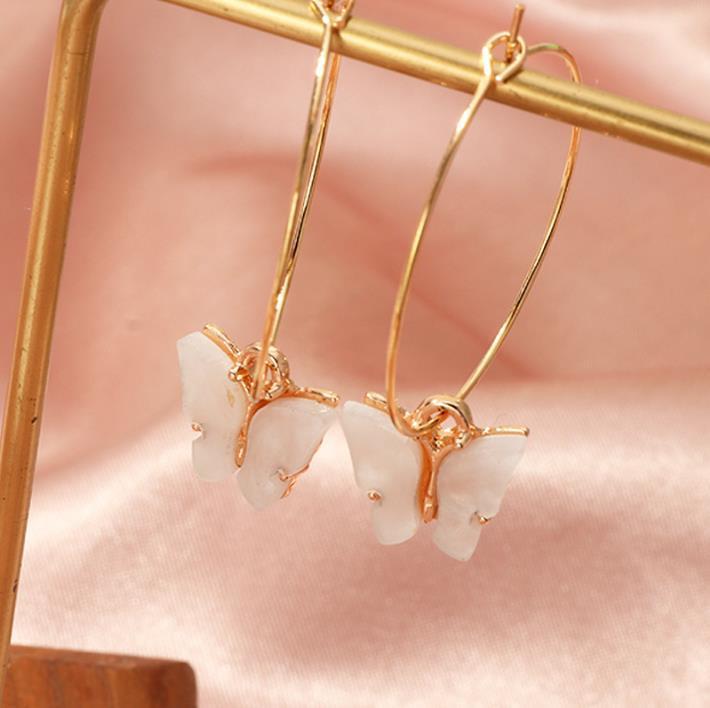 Butterfly Dangle Earrings-Jewearrings