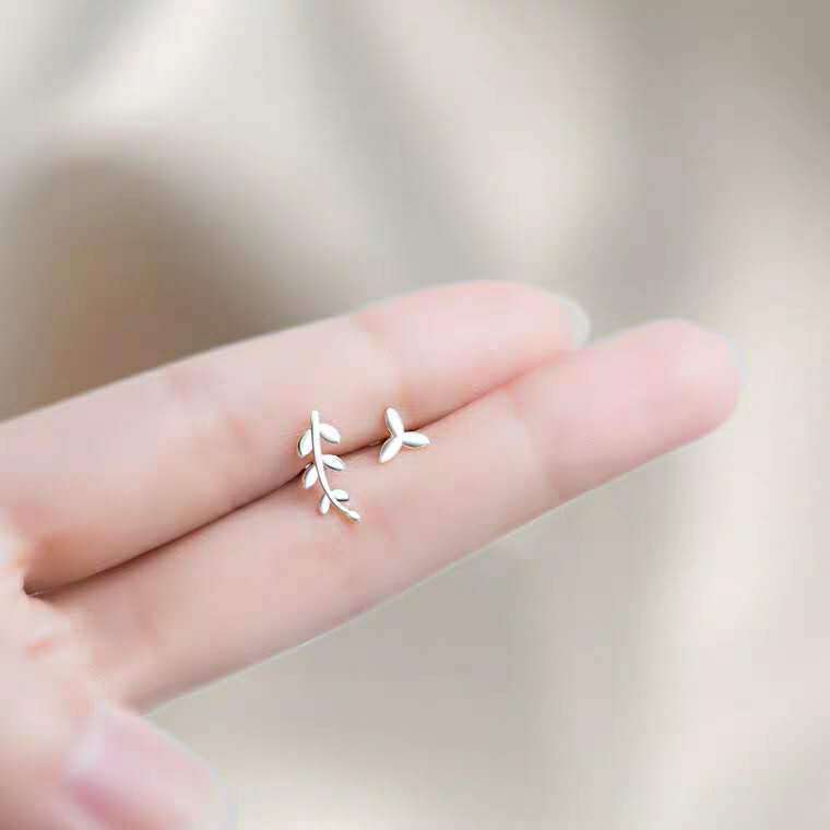 Women's New Sterling Silver Stud Earrings-Jewearrings