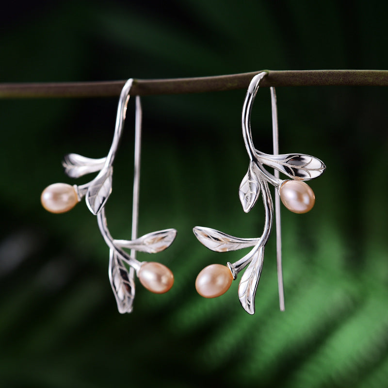 Moye Dew Natural Pearl Earrings-Jewearrings