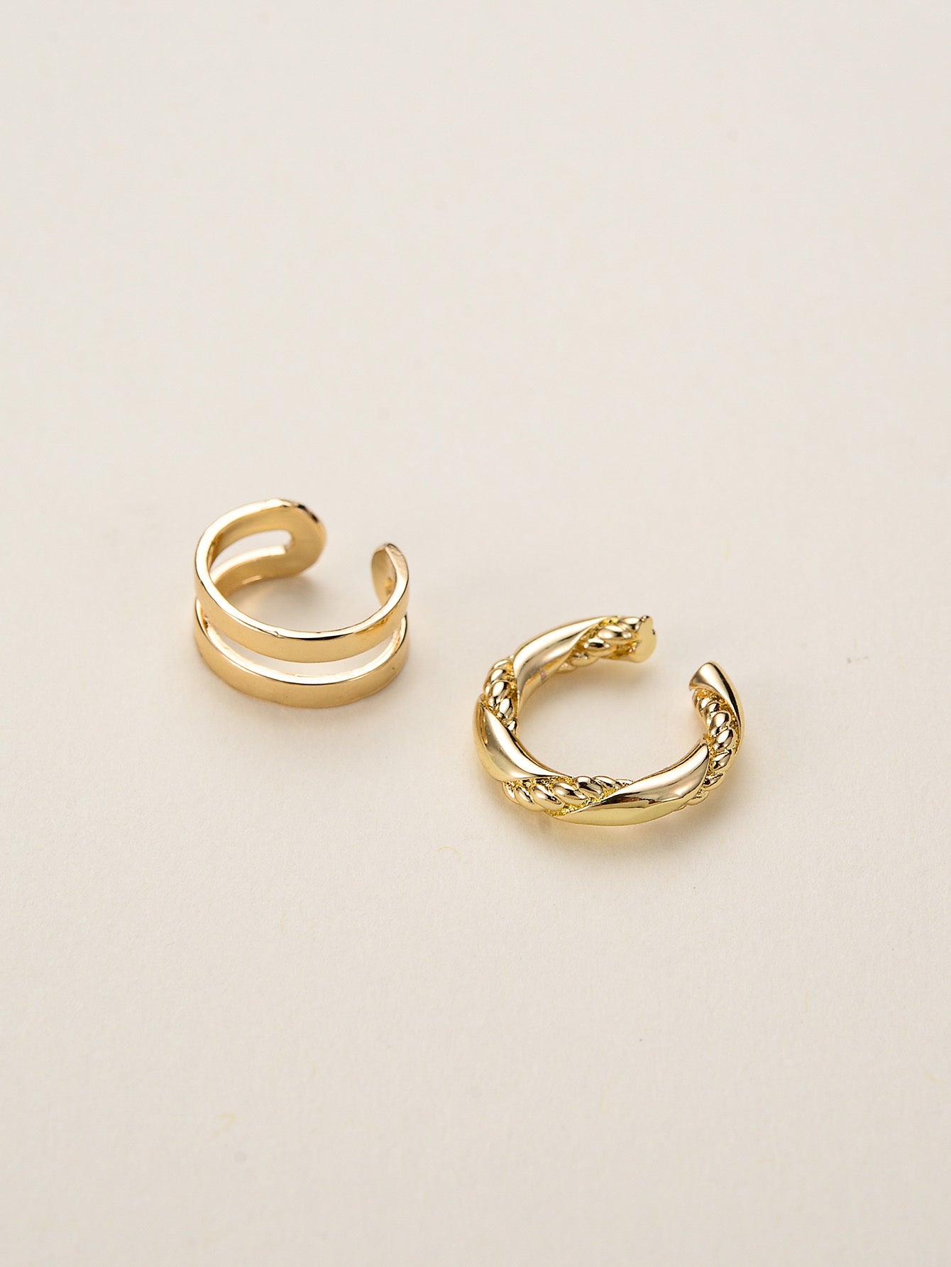 Women's Earrings Have Irregular Personality Knot Ear Clip-Jewearrings