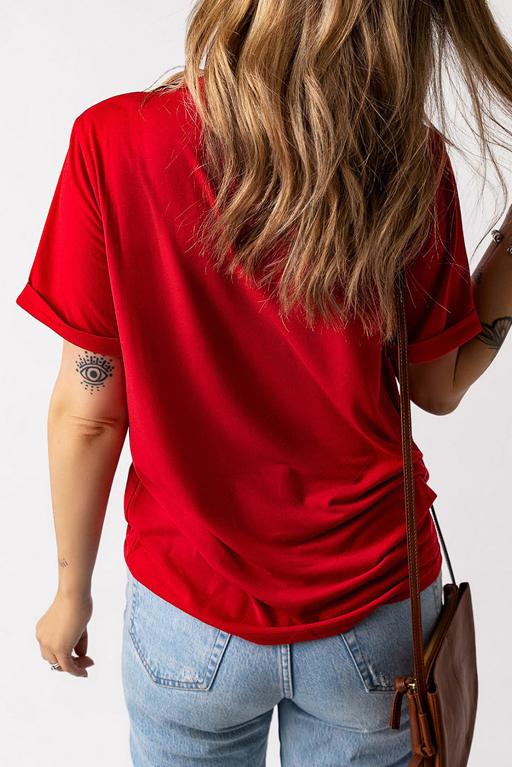 MERRY CHRISTMAS Round Neck Short Sleeve T-Shirt-Jewearrings