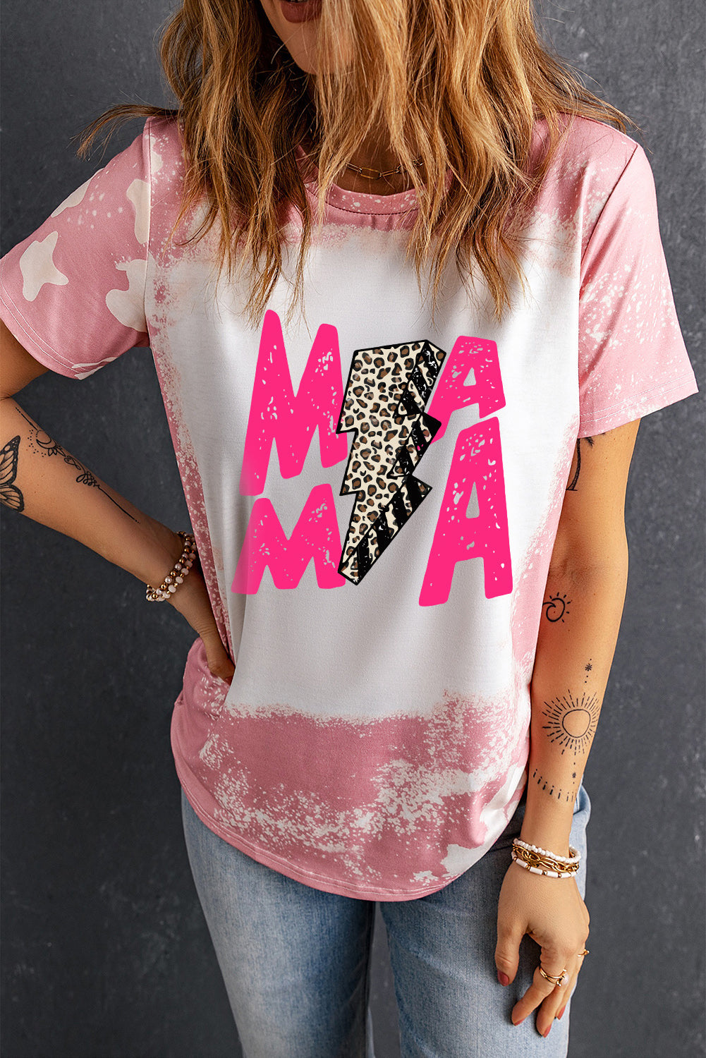 MAMA Graphic Printed Tee Shirt-Jewearrings