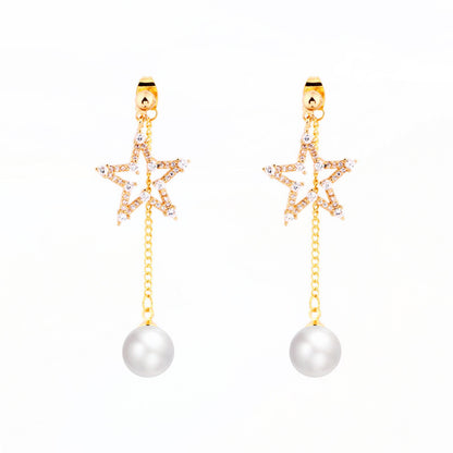 Pearl earrings have no ear holes-Jewearrings