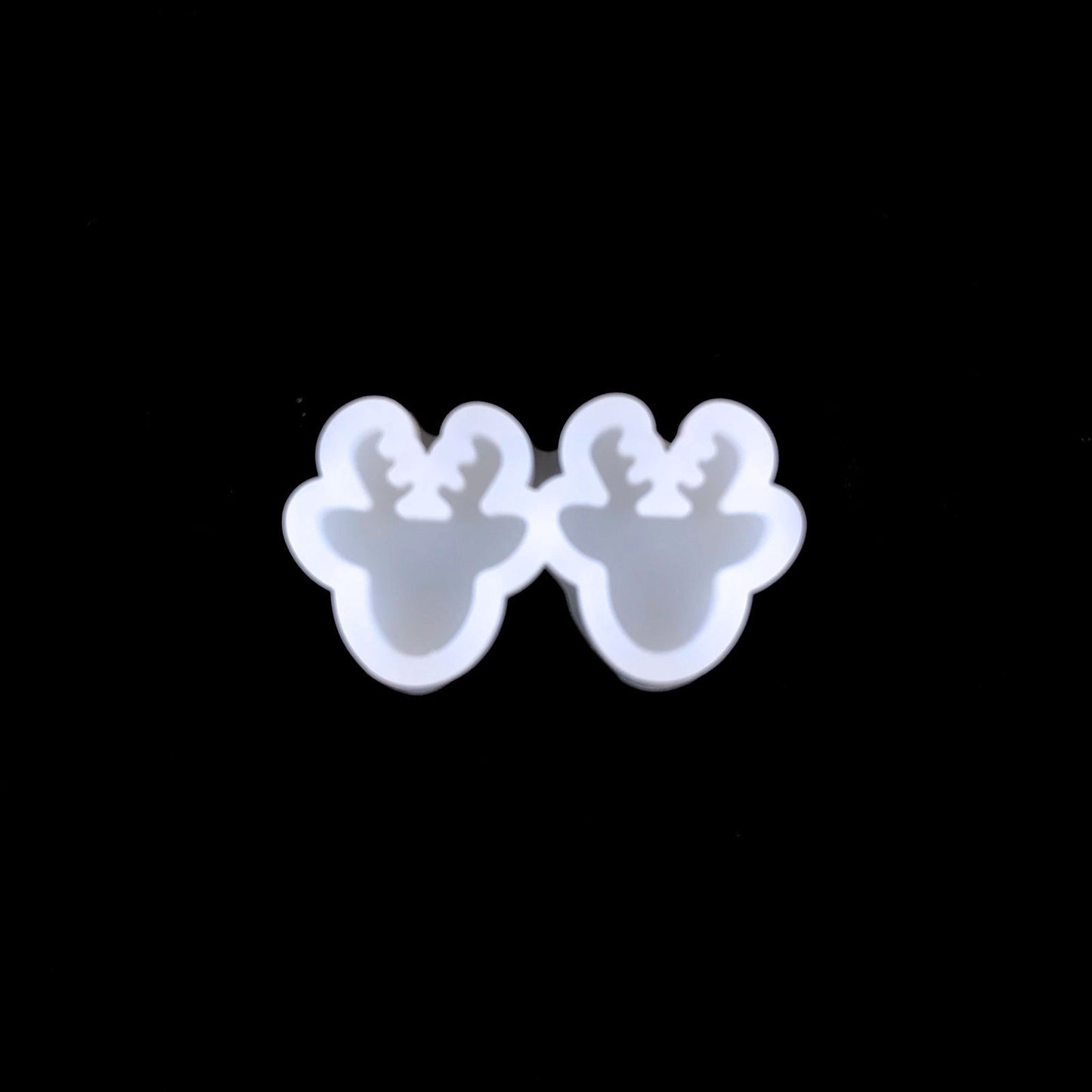 Love Stud Earrings Drop Glue Silicone Mould Butterfly Cloud-Jewearrings