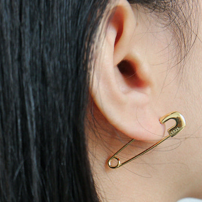 Stylish And Refined Gold-plated Earrings-Jewearrings