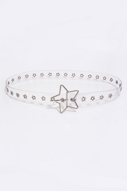 Adjustable PVC Star Shape Buckle Belt-Jewearrings