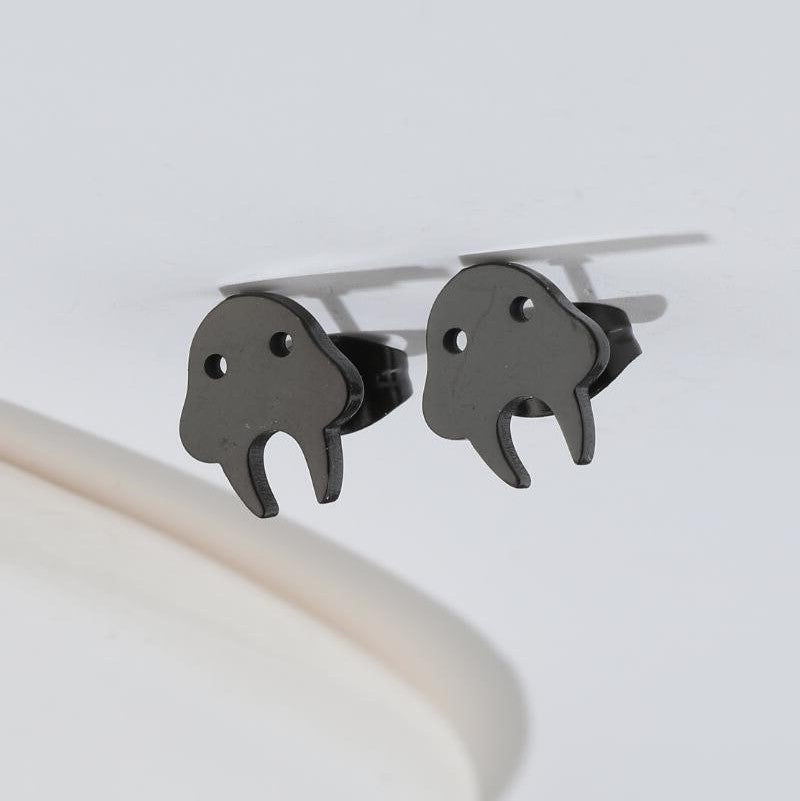 Cute Elf Animal Stud Earrings For Women Ins Style Personalized Earclip-Jewearrings